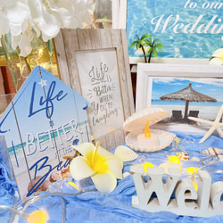 ウェルカムスペース 結婚式 まとめ売り ウエディング サマーウエディング 海 前撮り リゾート ウェルカムスペースセット 8枚目の画像