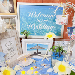 ウェルカムスペース 結婚式 まとめ売り ウエディング サマーウエディング 海 前撮り リゾート ウェルカムスペースセット 6枚目の画像