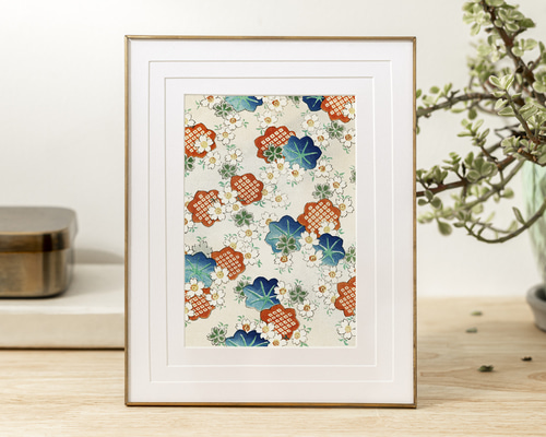 日本画 花の絵 版画　昭和レトロ　アンティーク 日本画 花の絵 版画 昭和レトロ アンティーク - メルカリ