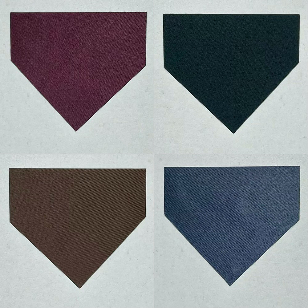 【受注製作】バイカラー　チェック　ネイビー　プレゼント　ギフト【別途】名入れ　メッセージ　イニシャル　刺繍　ネクタイ