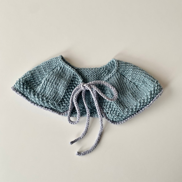 kid&baby cotton knit collar 1枚目の画像