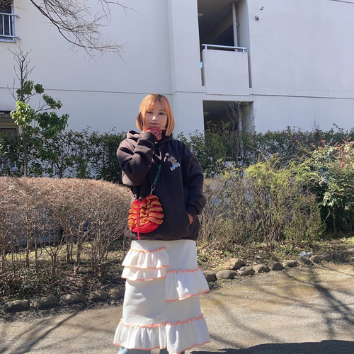 個性的】カラフルなフリルがかわいい！ショルダーバッグ ポシェット