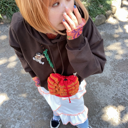 個性的】カラフルなフリルがかわいい！ショルダーバッグ ポシェット