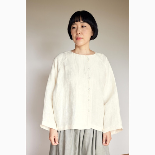 bighug ダブルフェイス コットンリネン ジャケット ジャケット holy  