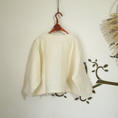 bighug ダブルフェイス コットンリネン ジャケット ジャケット holy  