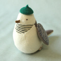 作家様　ハンドメイド　ぬいぐるみ　鳥　小鳥　水色ラメ鳥 81fd552e2cf0aa636e4f2316e97b66
