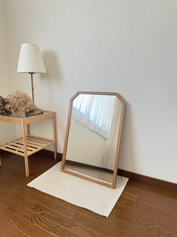 new【日本製】アンティーク調ミラー　デザインミラー 11枚目の画像