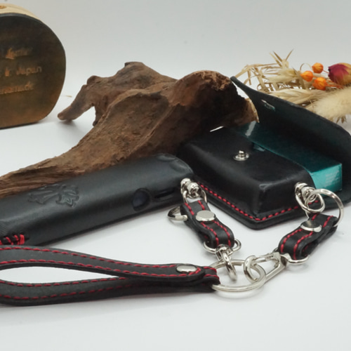 アイコスイルマiワンとヒートスティックケース 栃木レザー アイコス