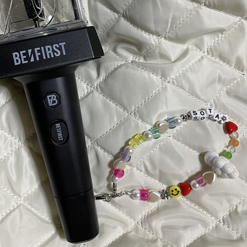 BE:FIRST ビーファースト ソウタ ビーズストラップ キーホルダー