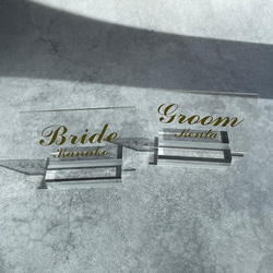 受付サイン 【ウエディング】 アクリルプレート 席次表・席札