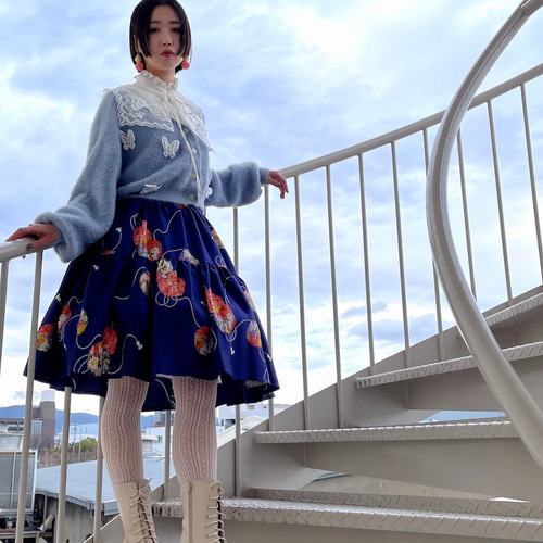 小紋 夏 盛夏 単衣 東京 新粋染 着尺 生地 反物 男女兼用 絹紅梅