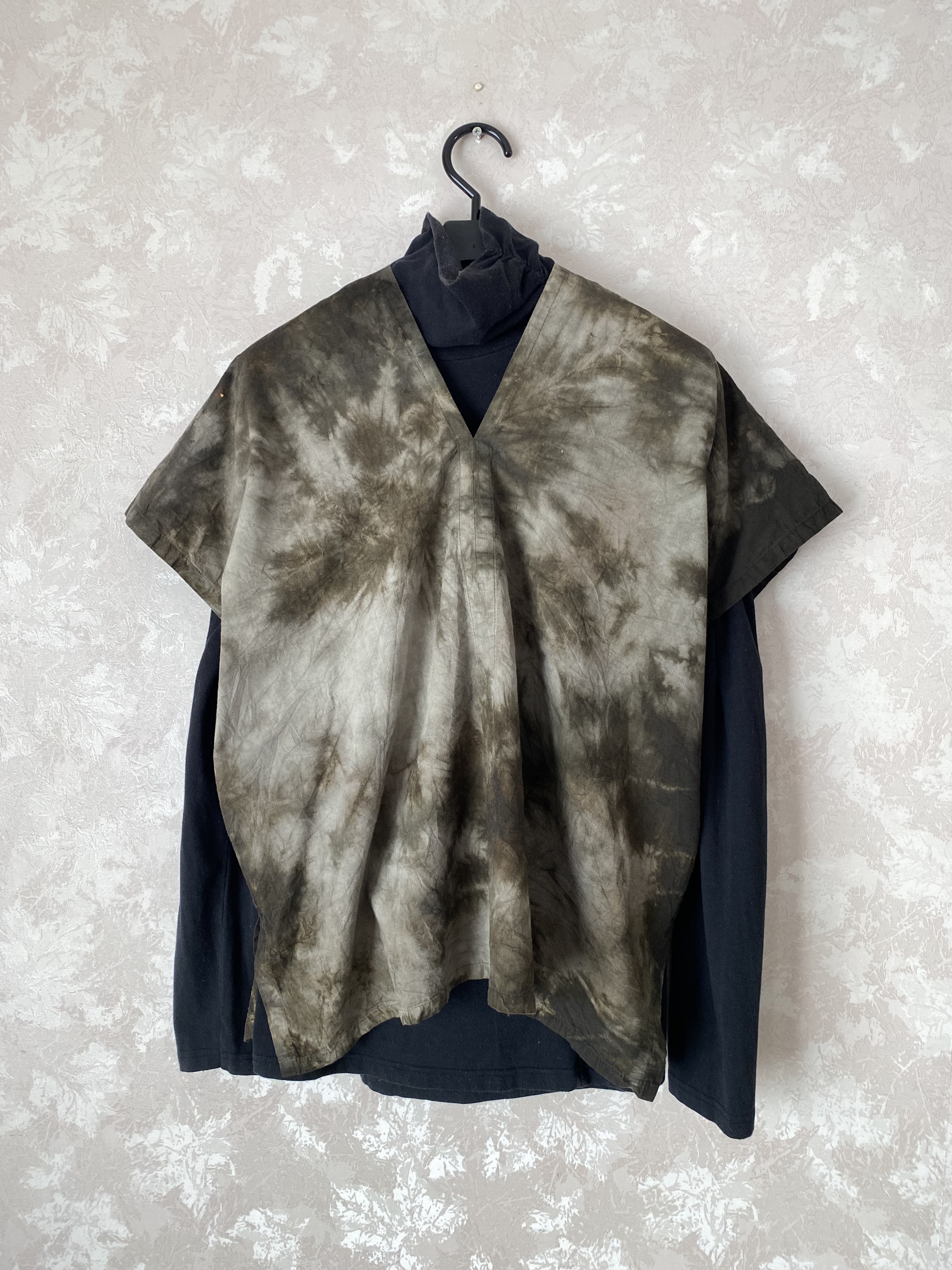 山もも染めのトップス(絞り染め)16