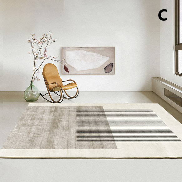 カーペット ユニーク デザイン 300 x 200 おしゃれ かわいい インテリア フロアマット 絨毯 ch-1302 4枚目の画像