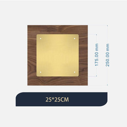 ご自宅や店舗の顔になる玄関を飾る真鍮表札や看板、オリジナルプレート 14枚目の画像