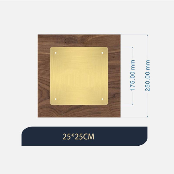 ご自宅や店舗の顔になる玄関を飾る真鍮表札や看板、オリジナルプレート 14枚目の画像