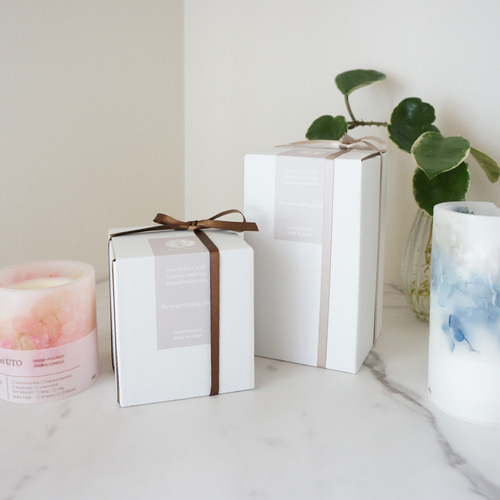 ボタニカルキャンドル Lサイズ 色＆香りのオーダー承ります