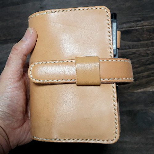 システム手帳カバーM6 可動式ペンホルダー システム手帳カバーM6 可動式ペンホルダー 手帳カバー M's
