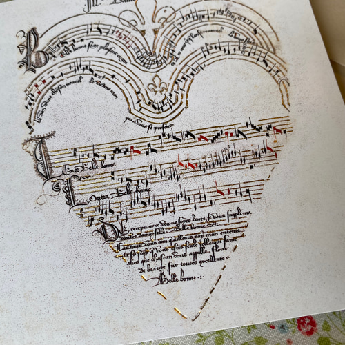 再入荷！人気！フランスより『多目的 アート ボード・コルディエ(作曲