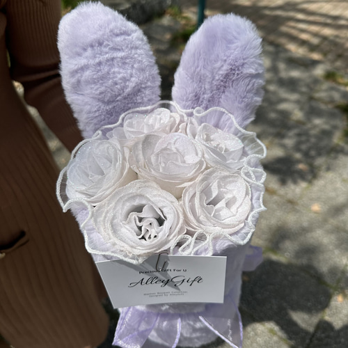 プリザーブド風花・グリッターローズの両方から選べる ミニサイズの