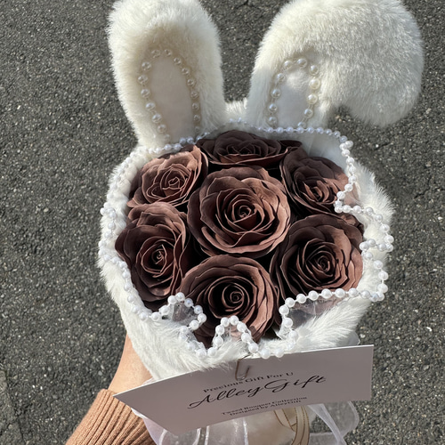 プリザーブド風花・グリッターローズの両方から選べる ミニサイズの