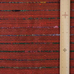 【アウトレット特価品】MARF003⑤（GL002）タイシルク 手紡ぎ 手織り生地 2枚目の画像