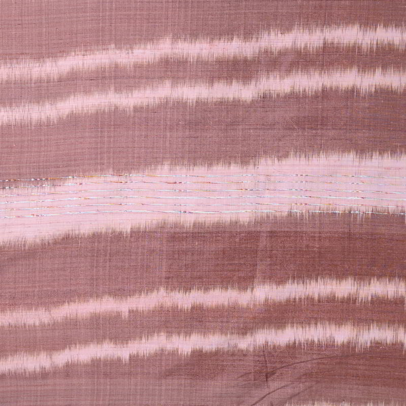 【アウトレット特価品】MARF002①（GL044）タイシルク イカット 絣織 手紡ぎ 手織り生地