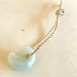 幸運を招く石】静岡水晶AAグレード 勾玉ペンダント 精麻ネックレス