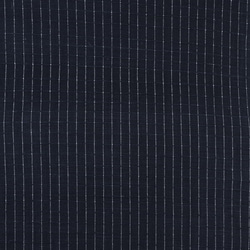 【アウトレット特価品】STH022BLK（GS541）タイ ピンストライプ織 コットン 手織り生地 1枚目の画像
