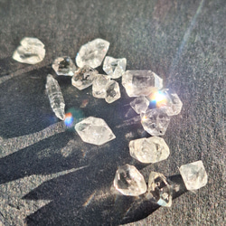 【専用ページ】Lサイズ♡ハーキマーダイヤモンドRING / 受注制作も可★天然石 silver925 7枚目の画像