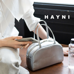 超軽量 2wayショルダーバッグ 革 斜めがけ ミニボストンバッグ 自立