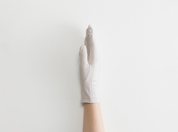 【WOMEN】organic cotton gloves + 9枚目の画像