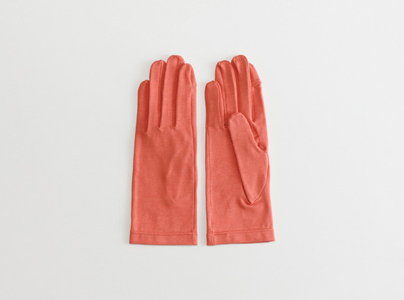【WOMEN】organic cotton gloves + 5枚目の画像