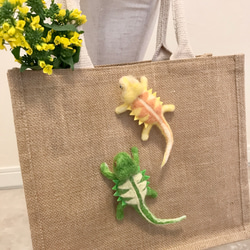 羊毛フェルトで爬虫類「とか源」の販売中作品一覧 | ハンドメイド通販