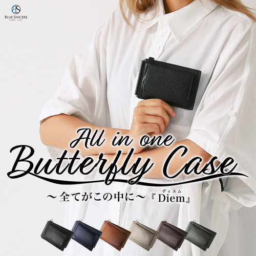 パスケース 小銭入れ 薄型 本革 メンズ レディース バタフライ パスケース 小銭入れ 薄型 本革 メンズ レディース バタフライ