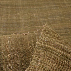 【アウトレット特価品】HEMP⑮（ML138）タイ 手紡ぎ 手織り ヘンプ生地 6枚目の画像