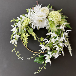 Flower bigswagVII「受注制作」 スワッグ Atelier Kamiyu 通販 7333289