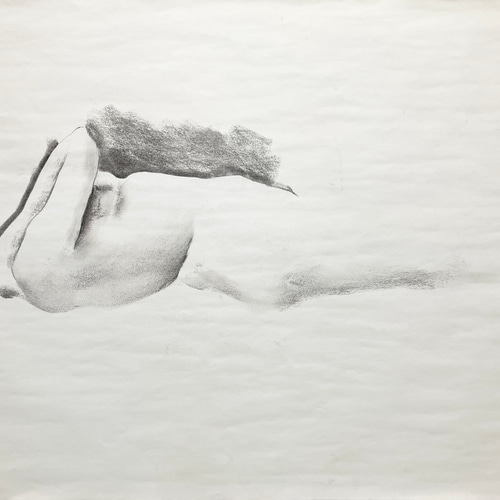 【原画1点だけ】絵画ヌード デッサン Amazon.co.jp: 原精一裸婦デッサン集 500部限定 表紙油絵本 美術