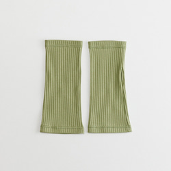 【WOMEN】organic cotton rib wrist cover 5枚目の画像