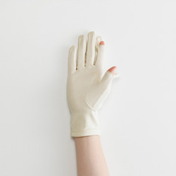 【WOMEN】pure organic cotton gloves 6枚目の画像