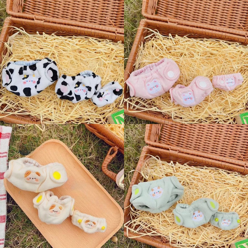 10/15/20cm着せ替えぬいぐるみ服 毛毬ちゃんコート 4色 鞄とズボン自由