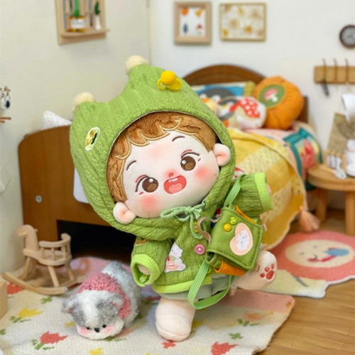 10/15/20cm着せ替えぬいぐるみ服 毛毬ちゃんコート 4色 鞄とズボン自由