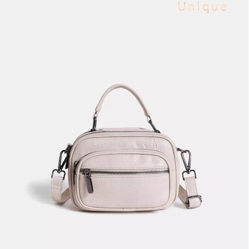 Unique○ レトロなハンドバッグ *ショルダーバッグ * 2Way ハンドバッ  