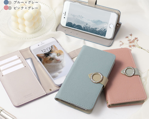 新品・未使用　tamaoworld タマオワールド　手帳型スマホケース tamao - tamao world 手帳型モバイルケース の通販 by