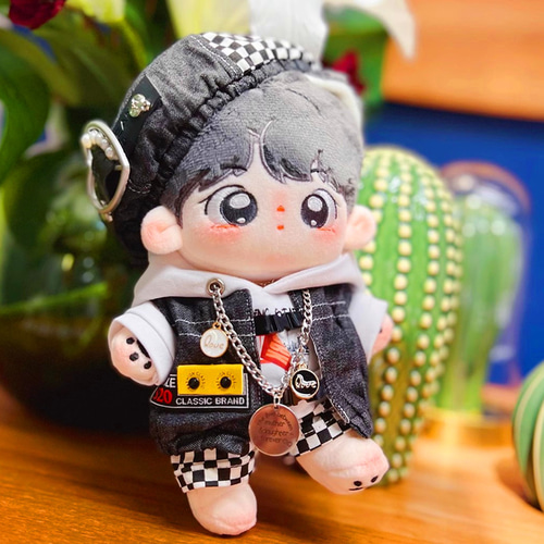 15/20cm着せ替えぬいぐるみ服 謎セット ゴーグル付き 着せ替え人形
