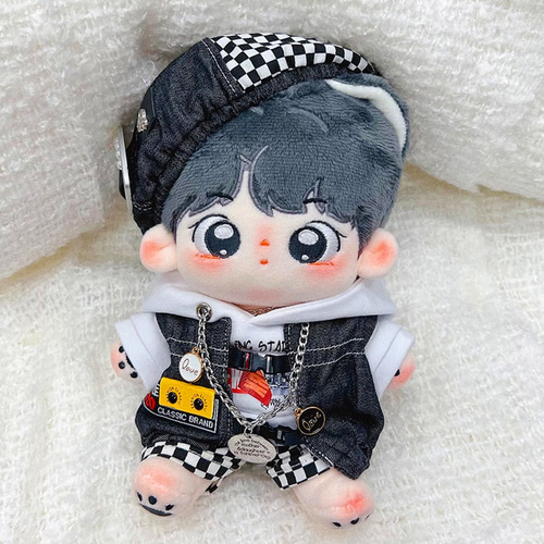 15/20cm着せ替えぬいぐるみ服 謎セット ゴーグル付き 着せ替え人形