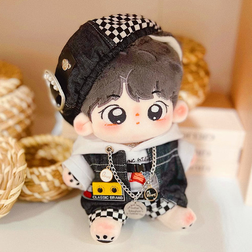 15/20cm着せ替えぬいぐるみ服 謎セット ゴーグル付き 着せ替え人形