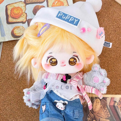 20cmぬいぐるみ 着せ替えぬいぐるみ 金子 金髪黄色目 元気少女 20cmぬいぐるみ 着せ替えぬいぐるみ 金子 金髪黄色目 元気少女