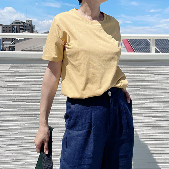 【2枚セット夏の福袋】大活躍してくれるリラックスパンツ＋冷感Tシャツの2点セット（カラー・サイズ選択自由） 18枚目の画像