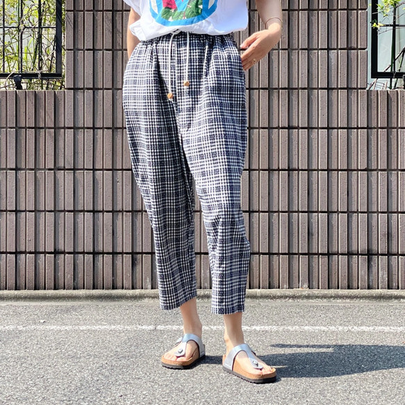 【2枚セット夏の福袋】大活躍してくれるリラックスパンツ＋冷感Tシャツの2点セット（カラー・サイズ選択自由） 14枚目の画像