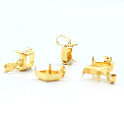 AG-K18-72 K18 ゴールド 空枠 SQ6㎜ 金具・チェーン アラナヴ ジェムス